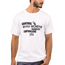 Controle seu Tshirt das citações de Dave Ramsey do