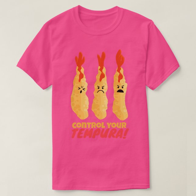 Camiseta Controle sua tempura (Frente do Design)