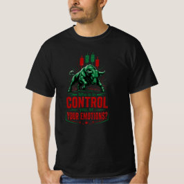 Camiseta Controle Suas Emoções Touro Mentalidade de Negocia