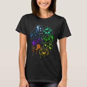 Camiseta Controle todos os Coisas Controle de Video Game 1
