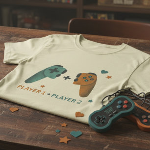 Camiseta Controles de Dupla Coop
