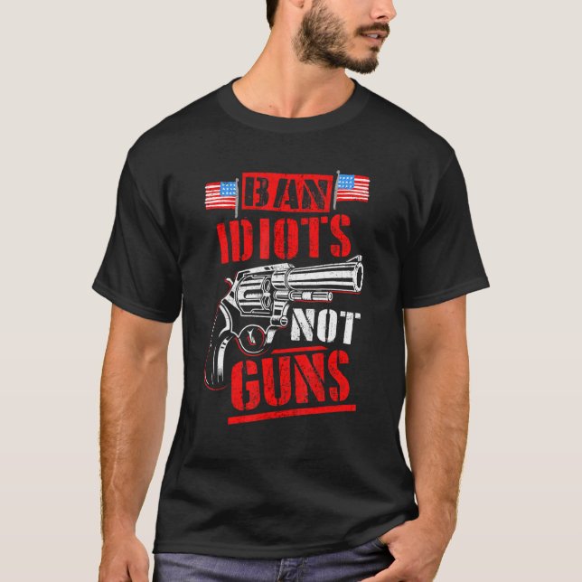 Camiseta Controlo De Arma Com Comando De Arma De Arma Defun (Frente)
