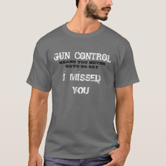 CAMISETA CONTROLO DE ARMAS