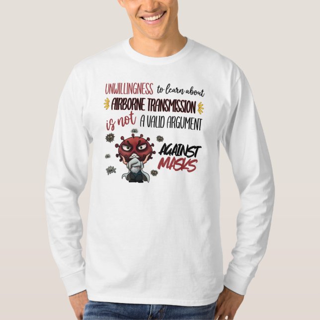 Camiseta Controlo de Infecções Aéreas (Frente)