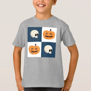 Camiseta Controlo de Skulls e de Pumpkins