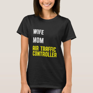 Camiseta Controlo De Voo Atc Do Controlador De Tráfego Aére