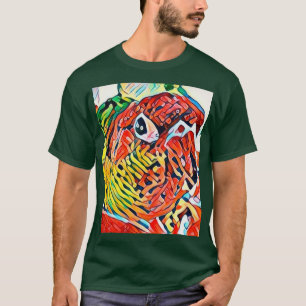 Camiseta Conure design Parrot Parakeet Amante de Papagaio A