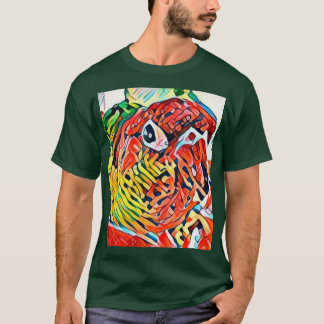 Camiseta Conure design Parrot Parakeet Amante de Papagaio A