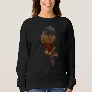 Camiseta Conure Parrot Bird design Green boek Love for b