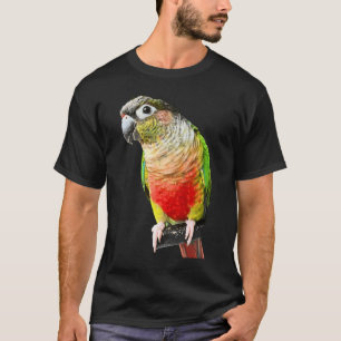 Camiseta Conure Parrot Bird Green Cheek Love for bird