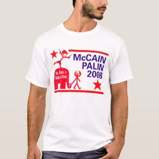 Camiseta Convenção 2008 de McCain Palin