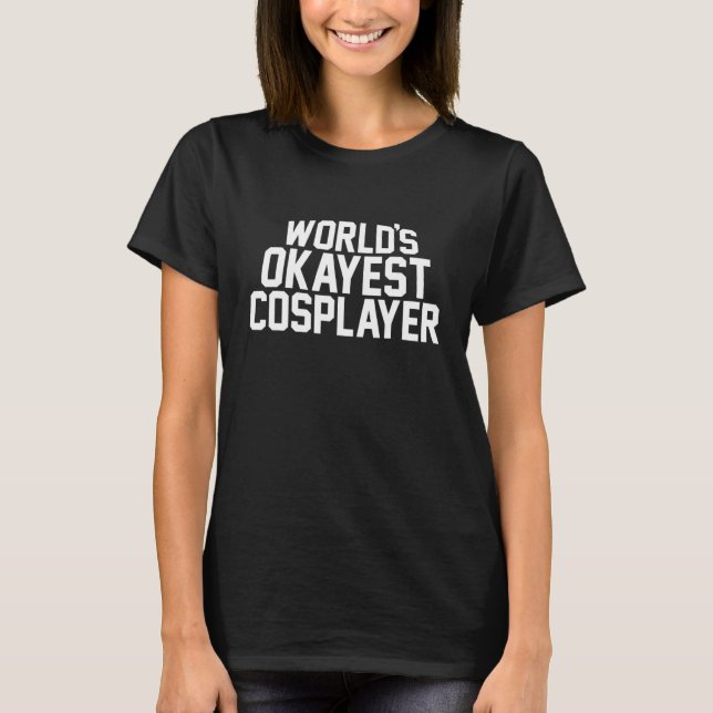 Camiseta Convenção de BD do Cosplayer mais Ampliada (Frente)