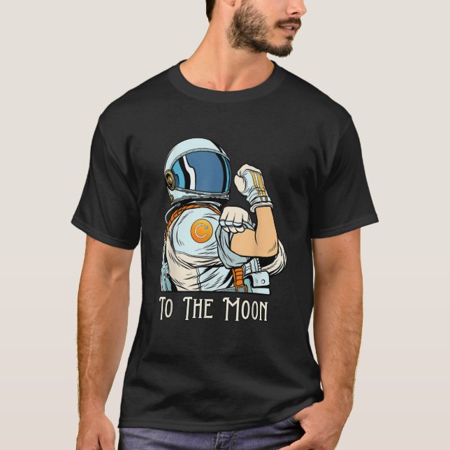 Camiseta Conversa de Moeda Criptográfica CEL Divertido Cels (Frente)