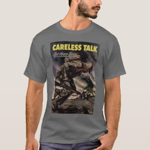 Camiseta Conversa descuidada obtida lá primeiramente