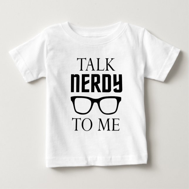 Camiseta Conversa Nerdy a mim (Frente)