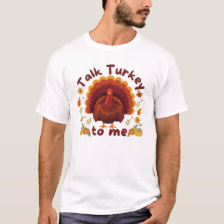 Camiseta Conversa Peru comigo Dia de Ação de Graças