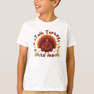 Camiseta Conversa Peru comigo Dia de Ação de Graças