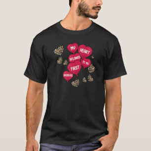 Camiseta Conversação Cardíaca Dia de os namorados 1rua Grau