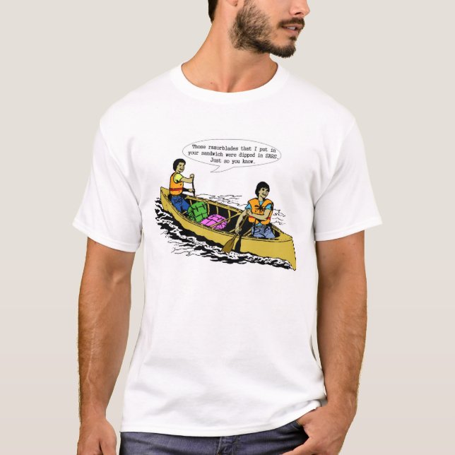 Camiseta Conversação da canoa (Frente)