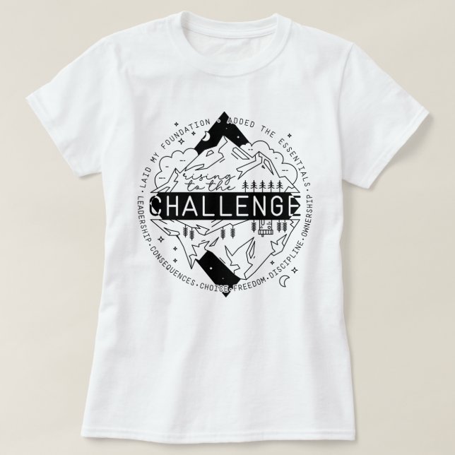 Camiseta Conversações Clássicas CC Essentials Homeschool (Frente do Design)