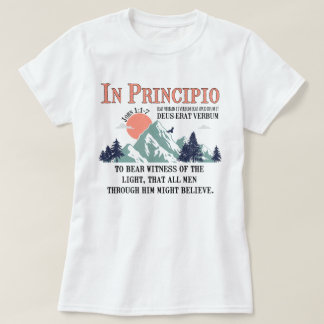 Camiseta Conversações Clássicas do Ciclo 3 do John 1:1-7