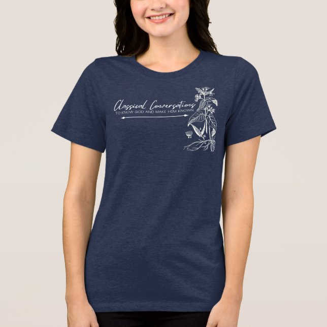 Camiseta Conversações Clássicas Personalizáveis (Frente)