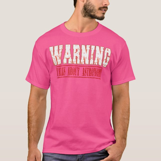 Camiseta Conversações sobre Astronomia (Frente)