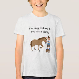 Camiseta Conversando com o menino do cavalo