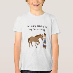 Camiseta Conversando com o menino do cavalo