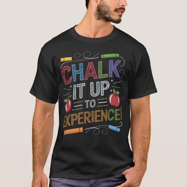 Camiseta Conversar sobre Experiência - Presentes para Profe (Frente)