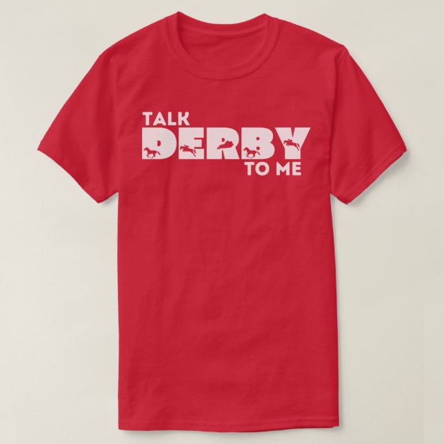 Camiseta Converse Derby comigo Engraçado Retro Kentucky Der (Frente do Design)