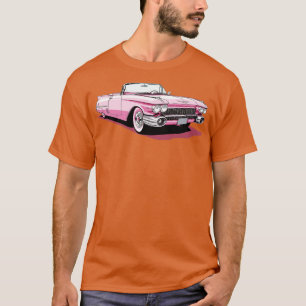 Camiseta Conversível Eldorado de Cadillac rosa