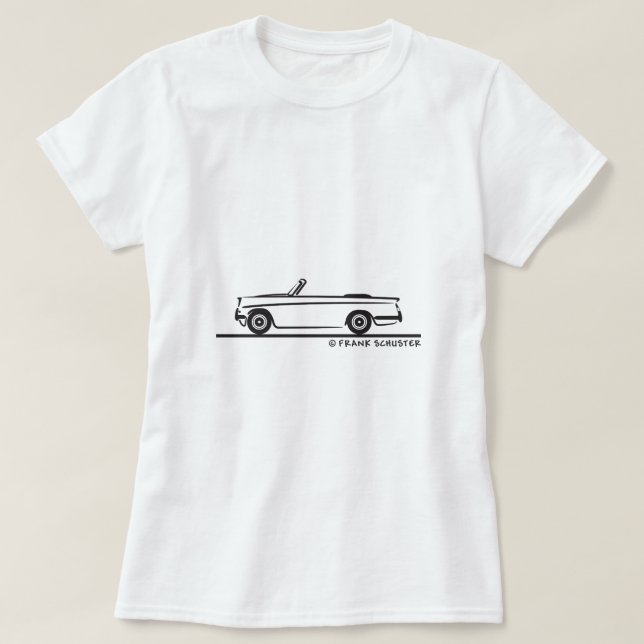 Camiseta Conversível Triumph Herald, 1961 (Frente do Design)