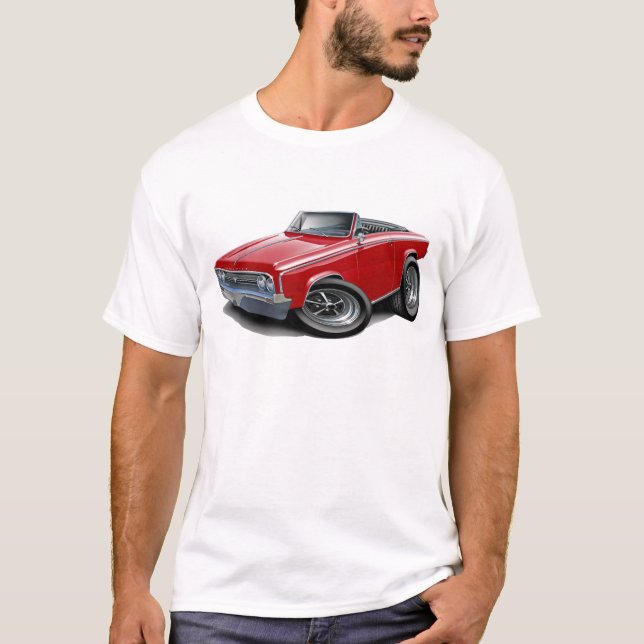 Camiseta Convertible 1964-65 vermelho do cutelo (Frente)