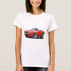 Camiseta Convertible 1969 vermelho de Firebird