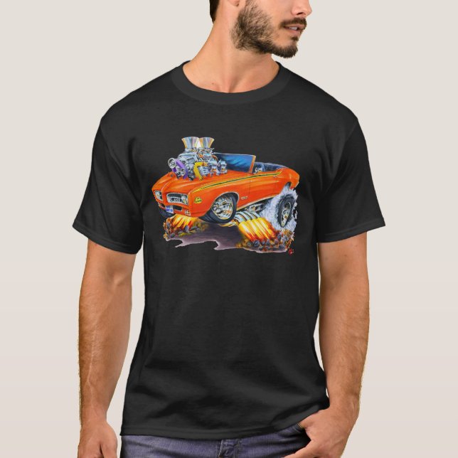 Camiseta Convertible alaranjado do juiz de 1969 GTO (Frente)