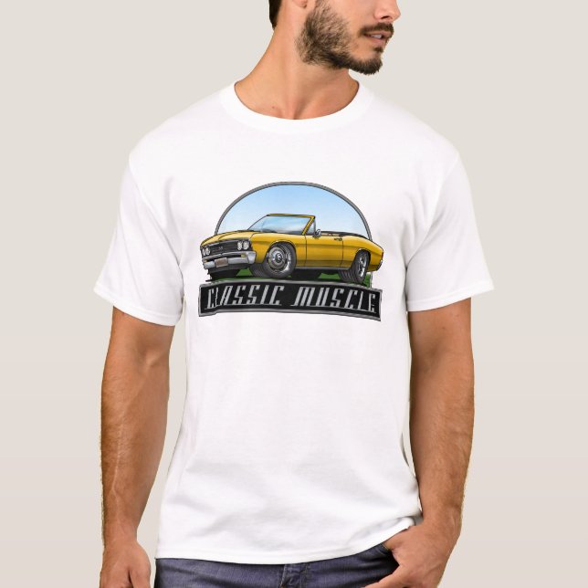 Camiseta Convertible de 67 Chevelle (Frente)