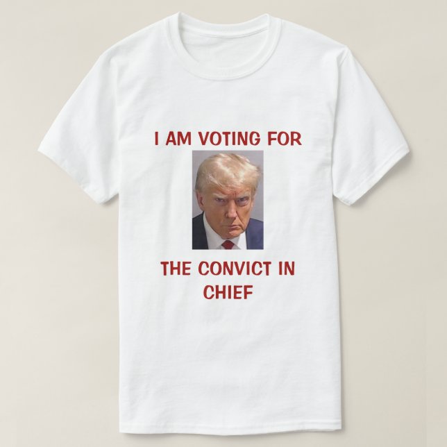 Camiseta Convicto em Cheif (Frente do Design)