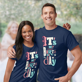 Camiseta Convite de aniversário