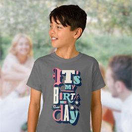 Camiseta Convite de aniversário