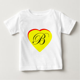 Camiseta Convite De Casamento Coração Vermelho Amarelo B O 