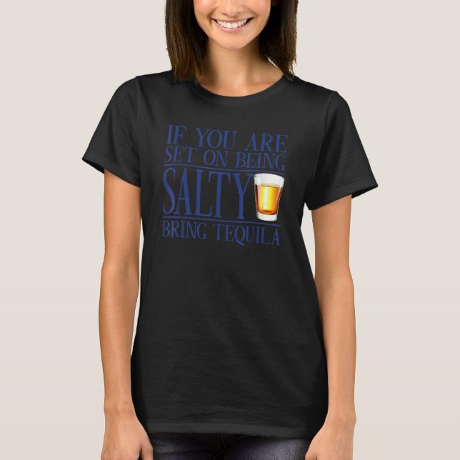 Camiseta Convite para Fiesta de Cocktail Tequila (Frente)