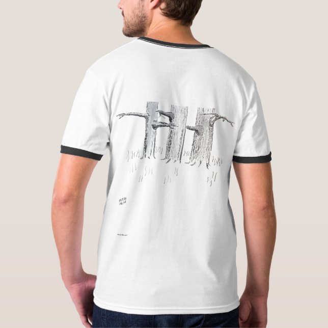 Camiseta Convite para o Anel de Árvores (Verso)