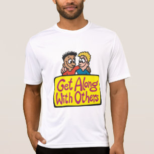 Camiseta Conviver com os Outros Amizade e Unidade