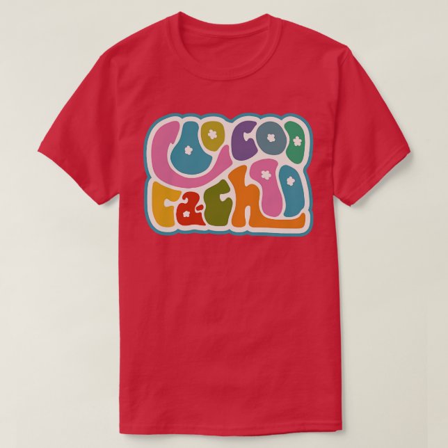 Camiseta Coo Coo CaChoo Word Art (Frente do Design)