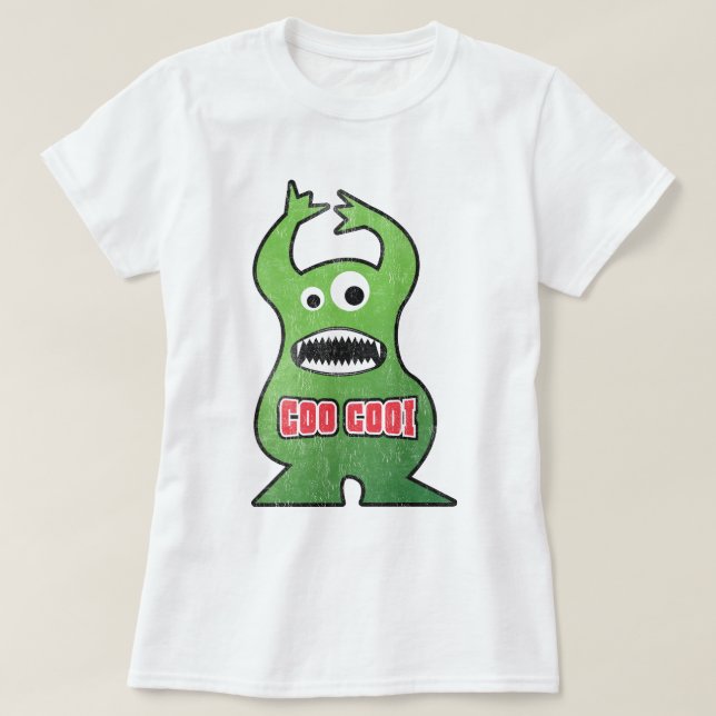 Camiseta Coo Cooi do EL - monstro (Frente do Design)