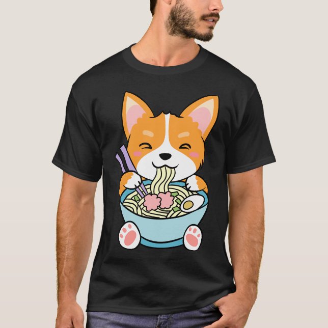 Camiseta Coodle Corgi Cute (Frente)