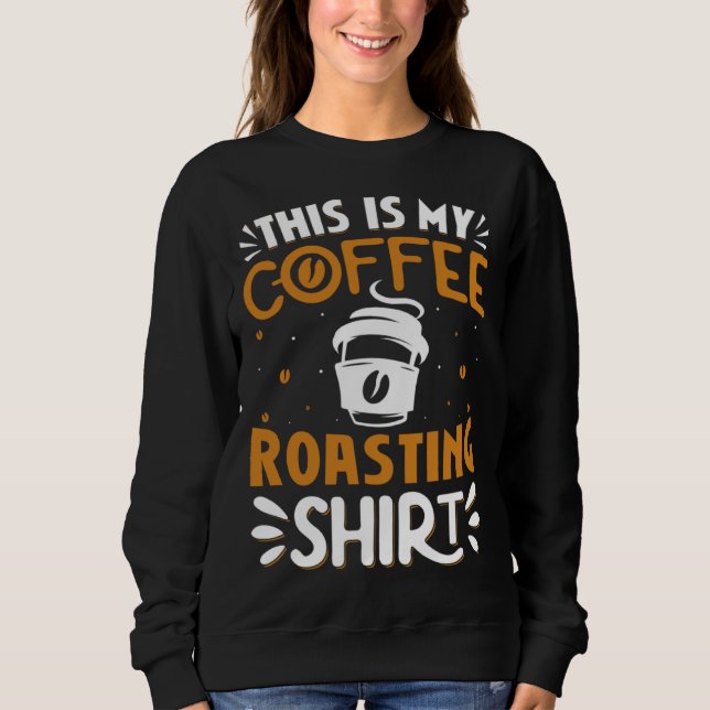 Camiseta Cooffee Roasting Coffee Love Caffeine coffee beans (Frente)