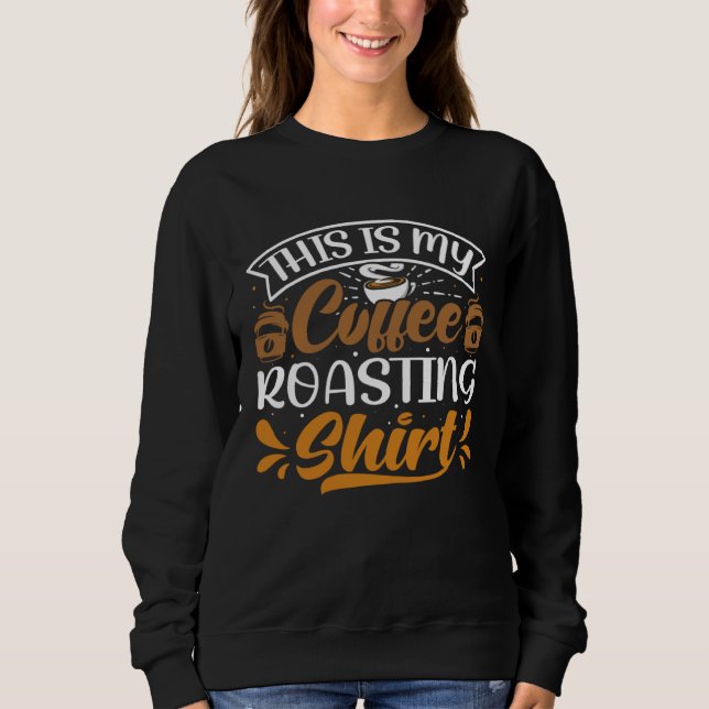 Camiseta Cooffee Roasting Coffee Love Caffeine coffee beans (Frente)