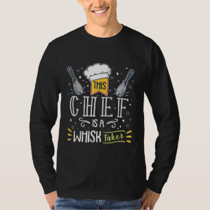 Camiseta Cook Chef Sous Chef Whisk Takers